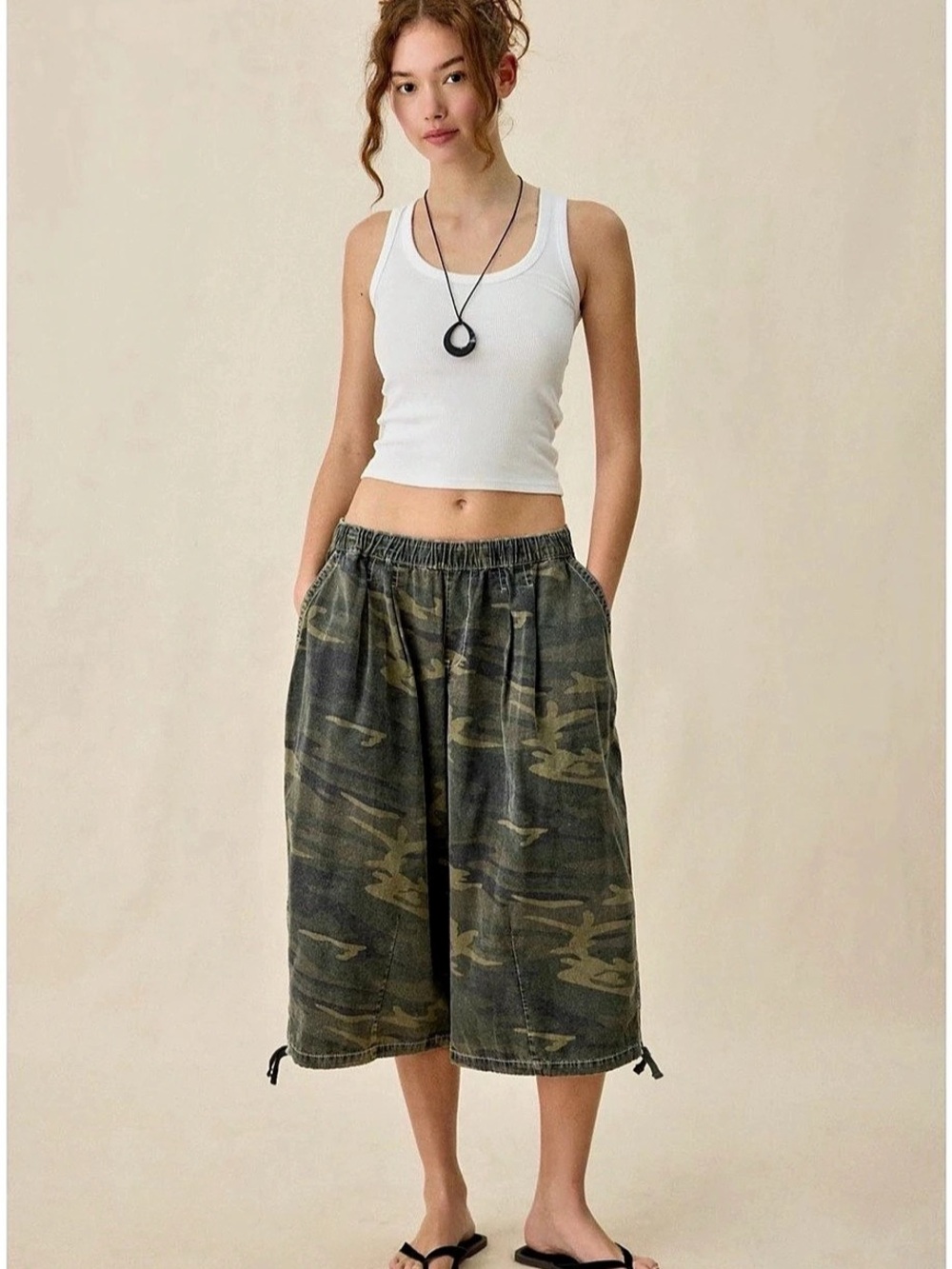 BDG Bobbi cropped pull on pants